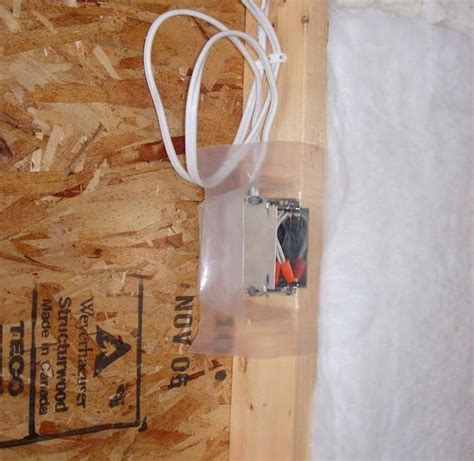 add vapor barrier to existing electrical boxes|vapor barrier for electrical outlet.